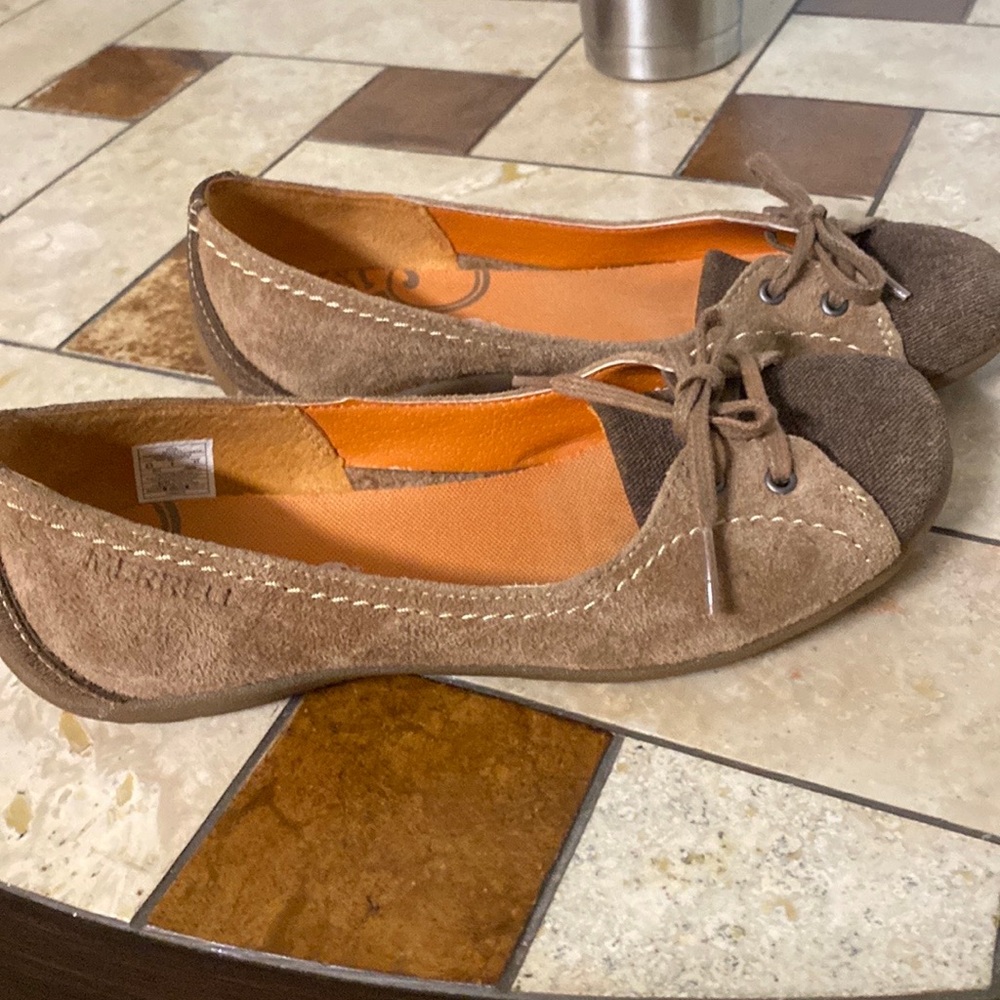 Merrell Oasis Slip On Suede Flats size 6.5